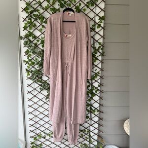 Free People Pink Lounge Set